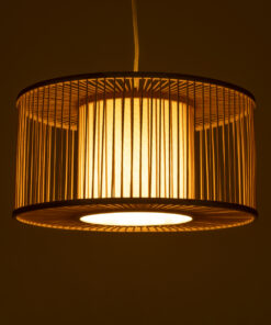 Alternative view of GLOBOSTAR® HIBISCUS 01935 Boho Κρεμαστό Φωτιστικό Οροφής με Ντουί 1 x E27 AC 220-240V IP20 - Μπεζ - Μ40 x Π40 x Υ20cm