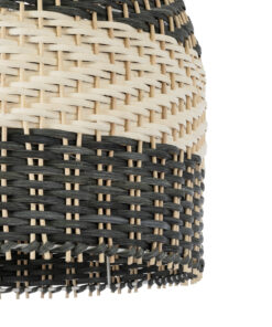 GLOBOSTAR® BARBADOS 01944 Boho Κρεμαστό Φωτιστικό Οροφής με Ντουί 1 x E27 AC 220-240V IP20 - Μπεζ & Χακί - Μ40 x Π40 x Υ45cm 19 01944 9