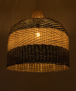 Alternative view of GLOBOSTAR® BARBADOS 01945 Boho Κρεμαστό Φωτιστικό Οροφής με Ντουί 1 x E27 AC 220-240V IP20 - Μπεζ & Λαδί - Μ60 x Π60 x Υ60cm