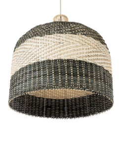 GLOBOSTAR® BARBADOS 01945 Boho Κρεμαστό Φωτιστικό Οροφής με Ντουί 1 x E27 AC 220-240V IP20 - Μπεζ & Λαδί - Μ60 x Π60 x Υ60cm 16 01945 6