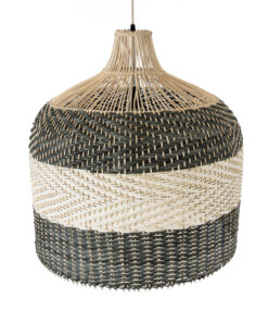 GLOBOSTAR® BARBADOS 01945 Boho Κρεμαστό Φωτιστικό Οροφής με Ντουί 1 x E27 AC 220-240V IP20 - Μπεζ & Λαδί - Μ60 x Π60 x Υ60cm 17 01945 7