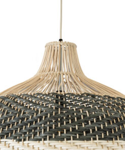 GLOBOSTAR® BARBADOS 01945 Boho Κρεμαστό Φωτιστικό Οροφής με Ντουί 1 x E27 AC 220-240V IP20 - Μπεζ & Λαδί - Μ60 x Π60 x Υ60cm 18 01945 8