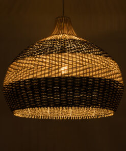 Alternative view of GLOBOSTAR® BARBADOS 01947 Boho Κρεμαστό Φωτιστικό Οροφής με Ντουί 1 x E27 AC 220-240V IP20 - Μπεζ & Λαδί - Μ60 x Π60 x Υ60cm