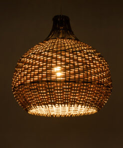 Alternative view of GLOBOSTAR® SEYCHELLES 01948 Boho Κρεμαστό Φωτιστικό Οροφής με Ντουί 1 x E27 AC 220-240V IP20 - Μπεζ & Χακί - Μ40 x Π40 x Υ40cm