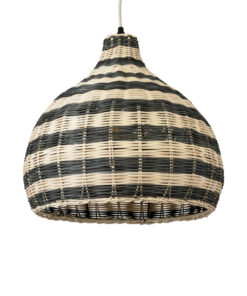 GloboStar® GLOBOSTAR® JAMAICA 01954 Boho Κρεμαστό Φωτιστικό Οροφής με Ντουί 1 x E27 AC 220-240V IP20 - Μπεζ & Λαδί - Μ40 x Π40 x Υ37cm