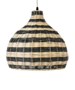 GLOBOSTAR® JAMAICA 01954 Boho Κρεμαστό Φωτιστικό Οροφής με Ντουί 1 x E27 AC 220-240V IP20 - Μπεζ & Λαδί - Μ40 x Π40 x Υ37cm 15 01954 5