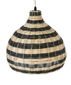 GLOBOSTAR® JAMAICA 01954 Boho Κρεμαστό Φωτιστικό Οροφής με Ντουί 1 x E27 AC 220-240V IP20 - Μπεζ & Λαδί - Μ40 x Π40 x Υ37cm 17 01954 7