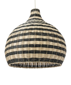 GloboStar® GLOBOSTAR® JAMAICA 01955 Boho Κρεμαστό Φωτιστικό Οροφής με Ντουί 1 x E27 AC 220-240V IP20 - Μπεζ & Λαδί - Μ60 x Π60 x Υ60cm