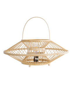 Alternative view of GLOBOSTAR® SORENIA 02005 Boho Επιδαπέδιο Φωτιστικό με Ντουί 1 x E27 AC 220-240V IP20 - Μπεζ - Μ50 x Π50 x Υ18cm