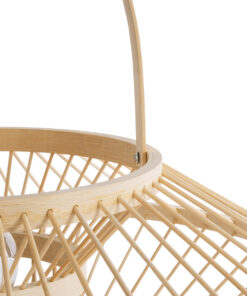 GLOBOSTAR® SORENIA 02005 Boho Επιδαπέδιο Φωτιστικό με Ντουί 1 x E27 AC 220-240V IP20 - Μπεζ - Μ50 x Π50 x Υ18cm 11 02005 5