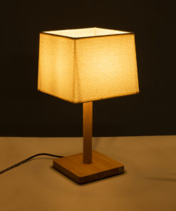 Alternative view of GLOBOSTAR® KOLIPE 02038 Boho Επιτραπέζιο Φωτιστικό Πορτατίφ με Ντουί 1 x E27 AC 220-240V IP20 - Μπεζ - Μ18 x Π18 x Υ25cm