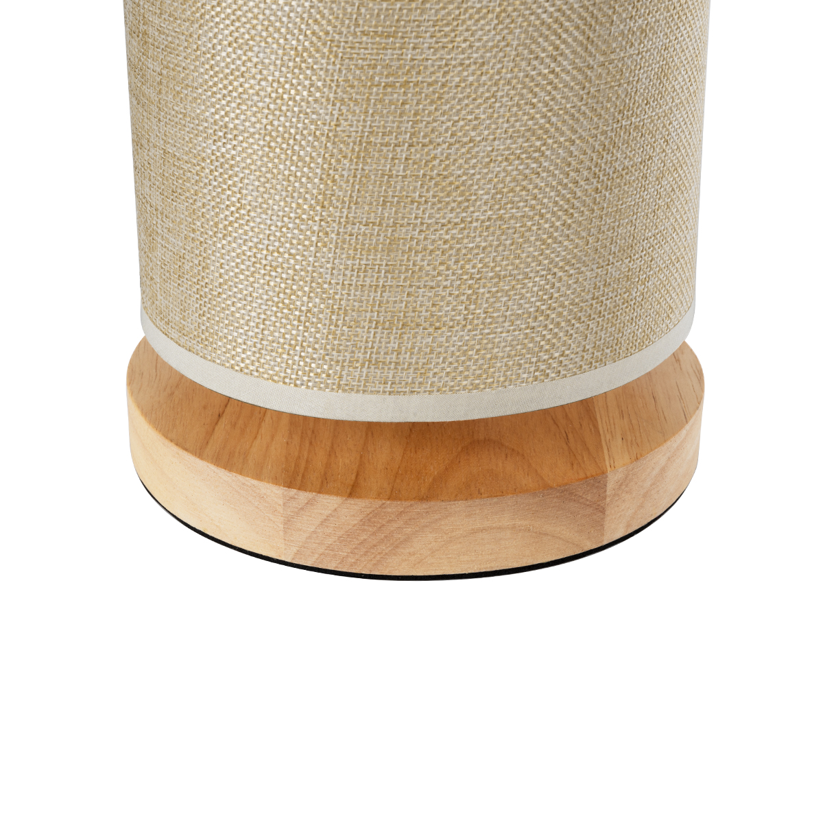 GloboStar® VALVERDE 02040 Boho Επιτραπέζιο Φωτιστικό Πορτατίφ Μονόφωτο 1 x E27 IP20 Μπεζ Ξύλο με Μπεζ Ύφασμα - Μ15 x Π15 x Υ30cm 6 GloboStar® VALVERDE 02040 Boho Επιτραπέζιο Φωτιστικό Πορτατίφ Μονόφωτο 1 x E27 IP20 Μπεζ Ξύλο με Μπεζ Ύφασμα - Μ15 x Π15 x Υ30cm - Image 4