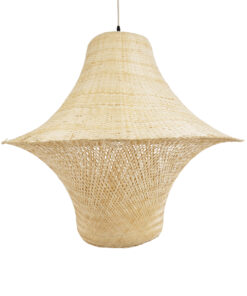 GLOBOSTAR® JUNIPER 02047 Boho Κρεμαστό Φωτιστικό Οροφής με Ντουί 1 x E27 AC 220-240V IP20 - Μπεζ - Μ100 x Π100 x Υ90cm 15 02047 05