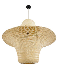 GLOBOSTAR® JUNIPER 02047 Boho Κρεμαστό Φωτιστικό Οροφής με Ντουί 1 x E27 AC 220-240V IP20 - Μπεζ - Μ100 x Π100 x Υ90cm 16 02047 06