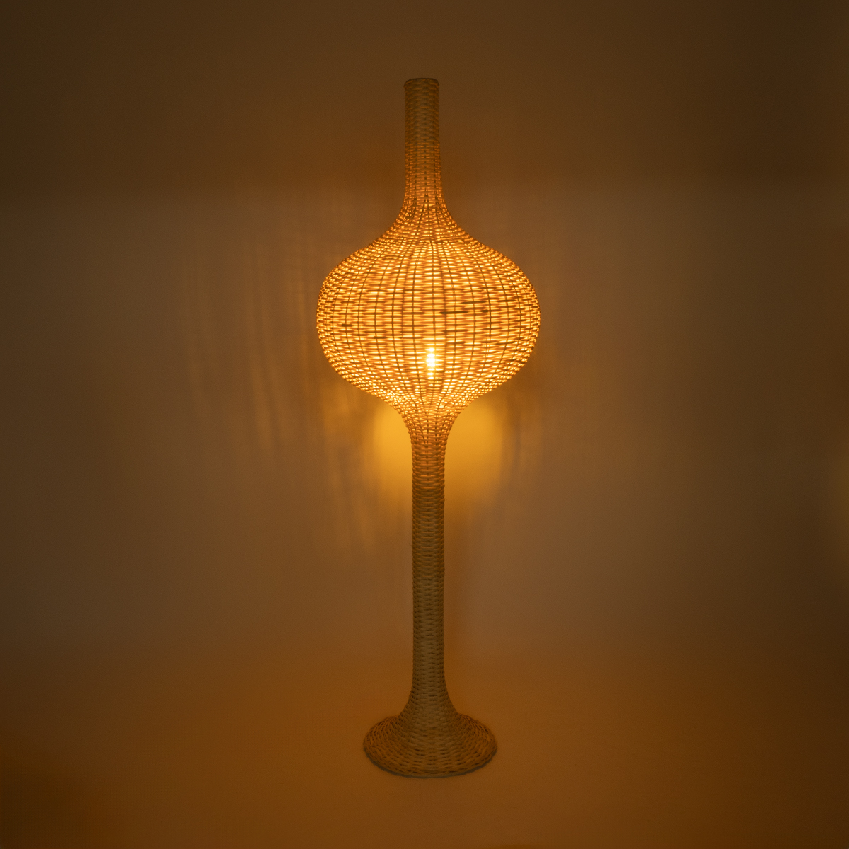 GloboStar® ALADDIN 02051 Boho Επιδαπέδιο Φωτιστικό Μονόφωτο 1 x E27 IP20 Μπεζ Ξύλο - Μ50 x Π50 x Υ150cm 4 GloboStar® ALADDIN 02051 Boho Επιδαπέδιο Φωτιστικό Μονόφωτο 1 x E27 IP20 Μπεζ Ξύλο - Μ50 x Π50 x Υ150cm - Image 2