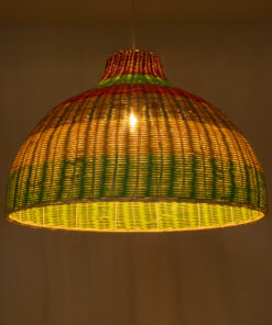 Alternative view of GLOBOSTAR® CABALLEROS 02054 Boho Κρεμαστό Φωτιστικό Οροφής με Ντουί 1 x E27 AC 220-240V IP20 - Πολύχρωμο - Μ70 x Π70 x Υ48cm