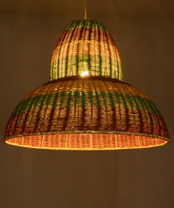 Alternative view of GLOBOSTAR® CABALLEROS 02058 Boho Κρεμαστό Φωτιστικό Οροφής με Ντουί 1 x E27 AC 220-240V IP20 - Πολύχρωμο - Μ70 x Π70 x Υ60cm