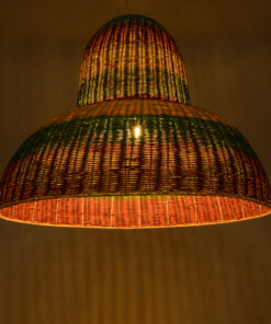 Alternative view of GLOBOSTAR® CABALLEROS 02059 Boho Κρεμαστό Φωτιστικό Οροφής με Ντουί 1 x E27 AC 220-240V IP20 - Πολύχρωμο - Μ100 x Π100 x Υ80cm