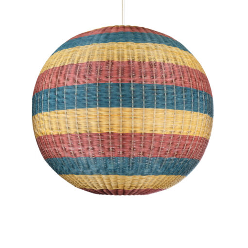 GloboStar® GLOBOSTAR® CABALLEROS 02064 Boho Κρεμαστό Φωτιστικό Οροφής με Ντουί 1 x E27 AC 220-240V IP20 - Πολύχρωμο - Μ100 x Π100 x Υ100cm