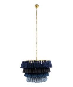 GLOBOSTAR® MISSOULA 02089 Boho Κρεμαστό Φωτιστικό Οροφής με Ντουί 1 x E27 AC 220-240V IP20 - Πολύχρωμο - Μ60 x Π60 x Υ40cm 14 02089 4