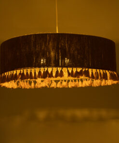 Alternative view of GLOBOSTAR® PUERTORICO 02097 Boho Κρεμαστό Φωτιστικό Οροφής με Ντουί 3 x E27 AC 220-240V IP20 - Μπεζ & Ροζ - Μ80 x Π80 x Υ27cm