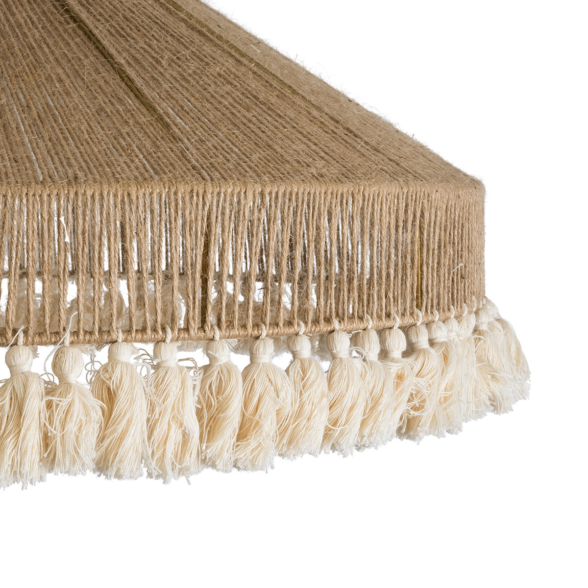 GLOBOSTAR® PUERTORICO 02099 Boho Κρεμαστό Φωτιστικό Οροφής με Ντουί 3 x E27 AC 220-240V IP20 - Μπεζ & Λευκό - Μ80 x Π80 x Υ35cm 9 GLOBOSTAR® PUERTORICO 02099 Boho Κρεμαστό Φωτιστικό Οροφής με Ντουί 3 x E27 AC 220-240V IP20 - Μπεζ & Λευκό - Μ80 x Π80 x Υ35cm - Image 7