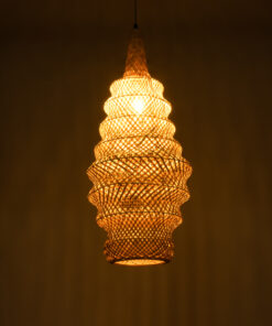 Alternative view of GLOBOSTAR® MAUI 02114 Boho Κρεμαστό Φωτιστικό Οροφής με Ντουί 1 x E27 AC 220-240V IP20 - Μπεζ - Μ30 x Π30 x Y77cm