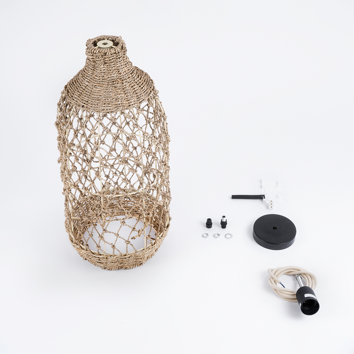 GLOBOSTAR® ECUADOR 02116 Boho Κρεμαστό Φωτιστικό Οροφής με Ντουί 1 x E27 AC 220-240V IP20 - Μπεζ - Μ23 x Π23 x Υ50cm 11 GLOBOSTAR® ECUADOR 02116 Boho Κρεμαστό Φωτιστικό Οροφής με Ντουί 1 x E27 AC 220-240V IP20 - Μπεζ - Μ23 x Π23 x Υ50cm - Image 9