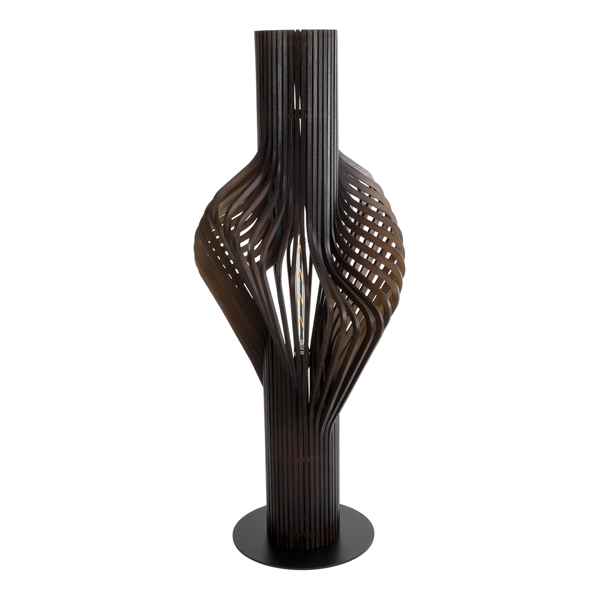 GloboStar® MIHIRO 02151 Boho Επιδαπέδιο Φωτιστικό Μονόφωτο 1 x E27 IP20 Καφέ Ξύλο με Μαύρο Μέταλλο - Μ48 x Π48 x Υ120cm 5 GloboStar® MIHIRO 02151 Boho Επιδαπέδιο Φωτιστικό Μονόφωτο 1 x E27 IP20 Καφέ Ξύλο με Μαύρο Μέταλλο - Μ48 x Π48 x Υ120cm - Image 3