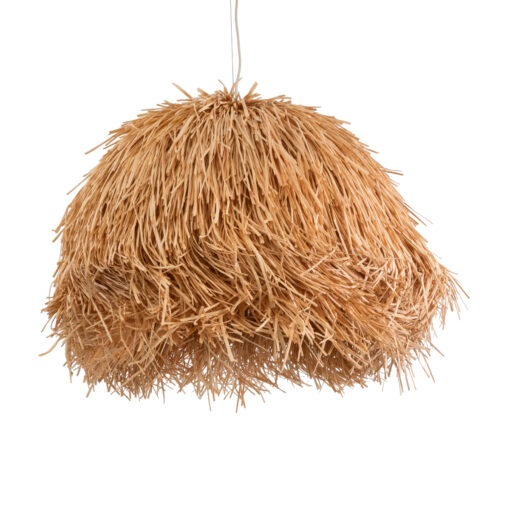 GloboStar® GLOBOSTAR® GUADELOUPE 02155 Boho Κρεμαστό Φωτιστικό Οροφής με Ντουί 1 x E27 AC 220-240V IP20 - Καφέ - Μ80 x Π80 x Υ60cm