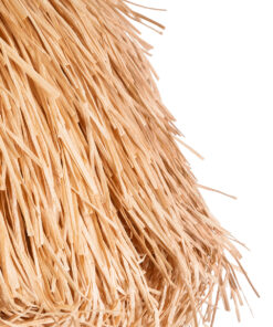 GLOBOSTAR® GUADELOUPE 02155 Boho Κρεμαστό Φωτιστικό Οροφής με Ντουί 1 x E27 AC 220-240V IP20 - Καφέ - Μ80 x Π80 x Υ60cm 19 02155 8