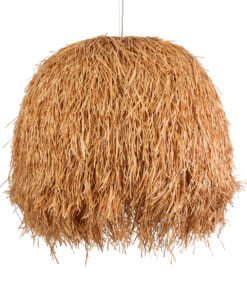 GLOBOSTAR® GUADELOUPE 02156 Boho Κρεμαστό Φωτιστικό Οροφής με Ντουί 1 x E27 AC 220-240V IP20 - Μπεζ - Μ120 x Π120 x Υ100cm 14 02156 5