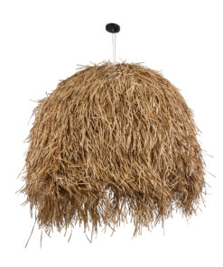 GLOBOSTAR® GUADELOUPE 02159 Boho Κρεμαστό Φωτιστικό Οροφής με Ντουί 1 x E27 AC 220-240V IP20 - Μπεζ - Μ120 x Π120 x Υ100cm 14 02159 4