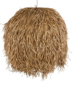 GLOBOSTAR® GUADELOUPE 02159 Boho Κρεμαστό Φωτιστικό Οροφής με Ντουί 1 x E27 AC 220-240V IP20 - Μπεζ - Μ120 x Π120 x Υ100cm 17 02159 7