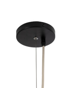 GLOBOSTAR® SAINTLUCIA 02161 Boho Κρεμαστό Φωτιστικό Οροφής με Ντουί 1 x E27 AC 220-240V IP20 - Μπεζ - Μ66 x Π66 x Υ120cm 21 02161 10