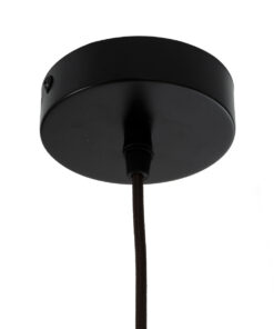 GLOBOSTAR® MIHIRO 02173 Boho Κρεμαστό Φωτιστικό Οροφής με Ντουί 1 x E27 AC 220-240V IP20 - Καφέ - Μ32 x Π32 x Υ56cm 21 02173 10