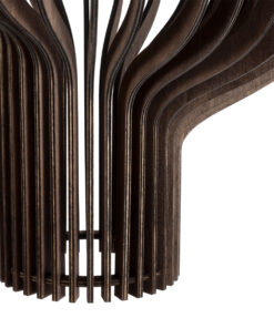 GLOBOSTAR® MIHIRO 02173 Boho Κρεμαστό Φωτιστικό Οροφής με Ντουί 1 x E27 AC 220-240V IP20 - Καφέ - Μ32 x Π32 x Υ56cm 20 02173 9