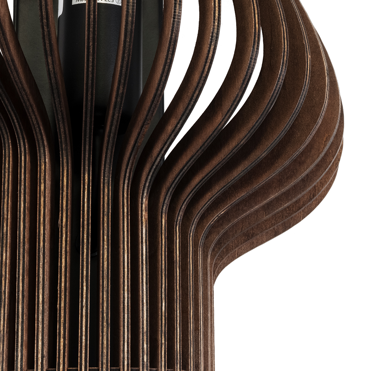 GloboStar® MIHIRO 02175 Boho Επιτοίχιο Φωτιστικό Απλίκα Μονόφωτο 1 x E27 IP20 Καφέ Ξύλο - Μ25 x Π13 x Υ40cm 7 GloboStar® MIHIRO 02175 Boho Επιτοίχιο Φωτιστικό Απλίκα Μονόφωτο 1 x E27 IP20 Καφέ Ξύλο - Μ25 x Π13 x Υ40cm - Image 5