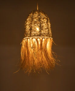 Alternative view of GLOBOSTAR® AREMBEPE 02178 Boho Κρεμαστό Φωτιστικό Οροφής με Ντουί 1 x E27 AC 220-240V IP20 - Μπεζ - Μ34 x Π34 x Υ70cm