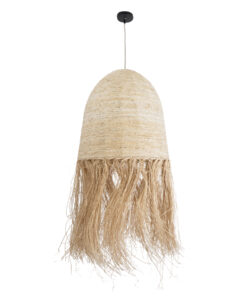 GLOBOSTAR® AREMBEPE 02179 Boho Κρεμαστό Φωτιστικό Οροφής με Ντουί 1 x E27 AC 220-240V IP20 - Μπεζ - Μ60 x Π60 x Υ130cm 13 02179 4