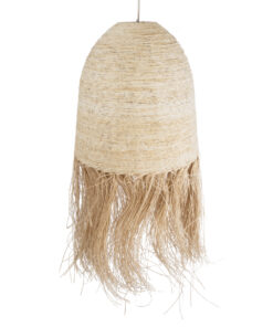 GLOBOSTAR® AREMBEPE 02179 Boho Κρεμαστό Φωτιστικό Οροφής με Ντουί 1 x E27 AC 220-240V IP20 - Μπεζ - Μ60 x Π60 x Υ130cm 16 02179 7