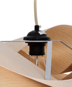 GLOBOSTAR® SARDIGNA 02181 Boho Κρεμαστό Φωτιστικό Οροφής με Ντουί 1 x E27 AC 220-240V IP20 - Μπεζ - Μ60 x Π60 x Υ30cm 20 02181 9