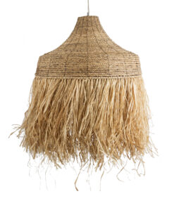 GLOBOSTAR® PORTOFERRAIO 02186 Boho Κρεμαστό Φωτιστικό Οροφής με Ντουί 1 x E27 AC 220-240V IP20 - Μπεζ - Μ80 x Π80 x Υ120cm 16 02186 5