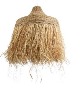 GLOBOSTAR® PORTOFERRAIO 02186 Boho Κρεμαστό Φωτιστικό Οροφής με Ντουί 1 x E27 AC 220-240V IP20 - Μπεζ - Μ80 x Π80 x Υ120cm 17 02186 6