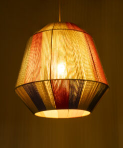 Alternative view of GLOBOSTAR® SALERNO 02188 Boho Κρεμαστό Φωτιστικό Οροφής με Ντουί 1 x E27 AC 220-240V IP20 - Πολύχρωμο - Μ50 x Π50 x Υ50cm