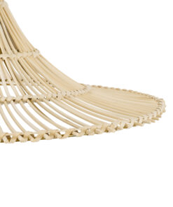 GLOBOSTAR® PALERMO 02208 Boho Κρεμαστό Φωτιστικό Οροφής με Ντουί 1 x E27 AC 220-240V IP20 - Μπεζ - Μ60 x Π60 x Υ20cm 17 02208 8