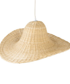 GLOBOSTAR® ESPARGOS 02214 Boho Κρεμαστό Φωτιστικό Οροφής με Ντουί 1 x E27 AC 220-240V IP20 - Μπεζ - Μ70 x Π70 x Υ35cm 15 02214 6