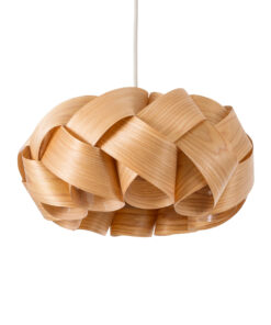 GloboStar® GLOBOSTAR® SARDIGNA 02217 Boho Κρεμαστό Φωτιστικό Οροφής με Ντουί 1 x E27 AC 220-240V IP20 - Καφέ - Μ40 x Π40 x Υ20cm