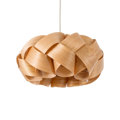 GloboStar® GLOBOSTAR® SARDIGNA 02217 Boho Κρεμαστό Φωτιστικό Οροφής με Ντουί 1 x E27 AC 220-240V IP20 - Καφέ - Μ40 x Π40 x Υ20cm