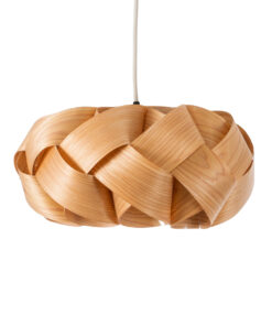 GLOBOSTAR® SARDIGNA 02217 Boho Κρεμαστό Φωτιστικό Οροφής με Ντουί 1 x E27 AC 220-240V IP20 - Καφέ - Μ40 x Π40 x Υ20cm 14 02217 5